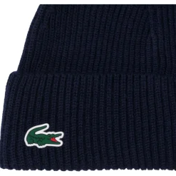 Bonnet Lacoste Golf Beanie Marine
