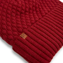 Bonnet Puma Golf W Wrmlbl Pom Beanie Intense Red