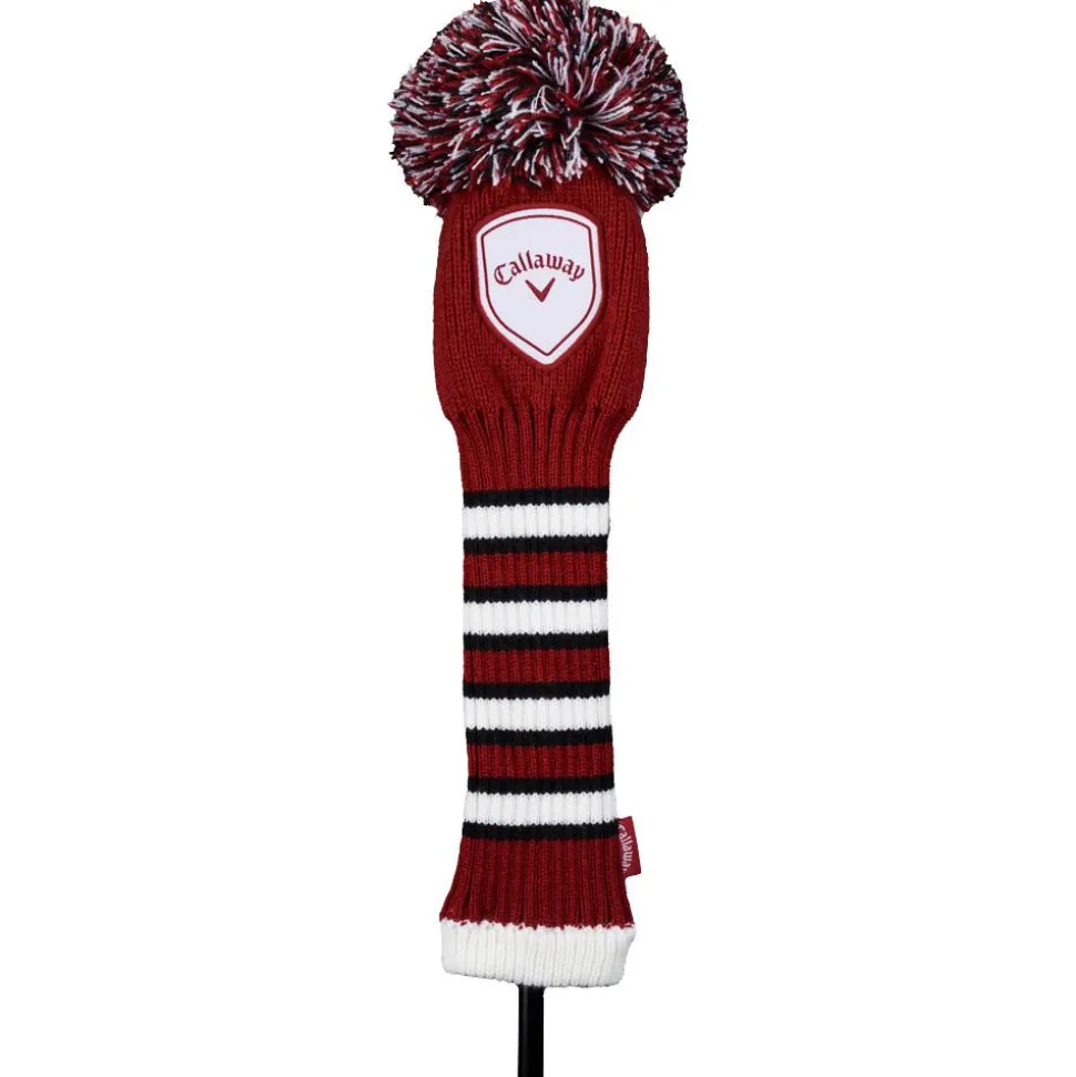 Capuchon de club Callaway Golf Pom Pom Driver Cardinal