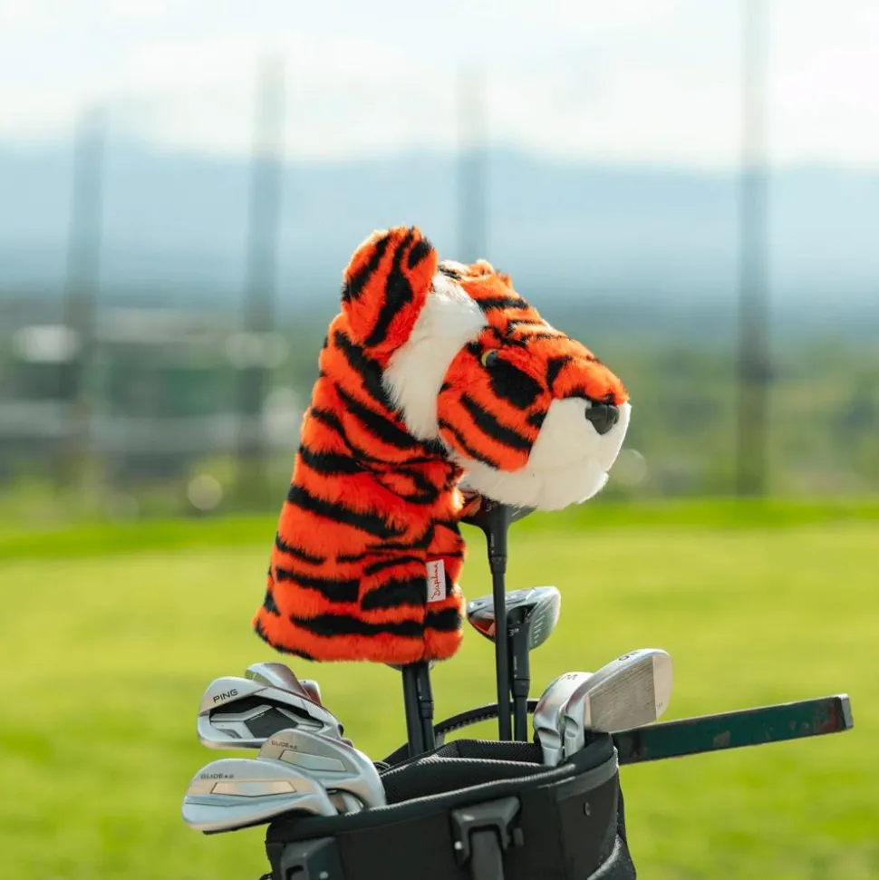 Capuchon de club Daphne Couvre-Bois Peluche Tiger