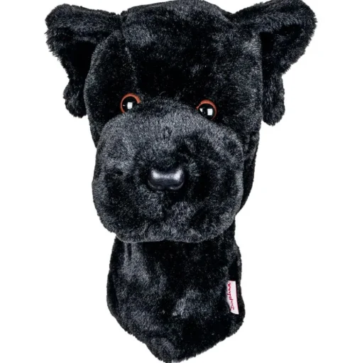 Capuchon de club Daphne Couvre-Bois Peluche Black Lab