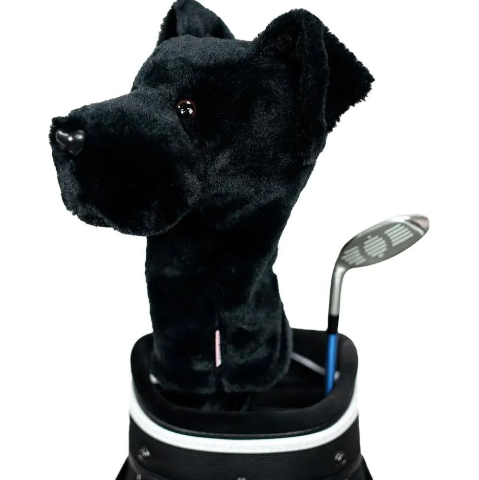 Capuchon de club Daphne Couvre-Bois Peluche Black Lab