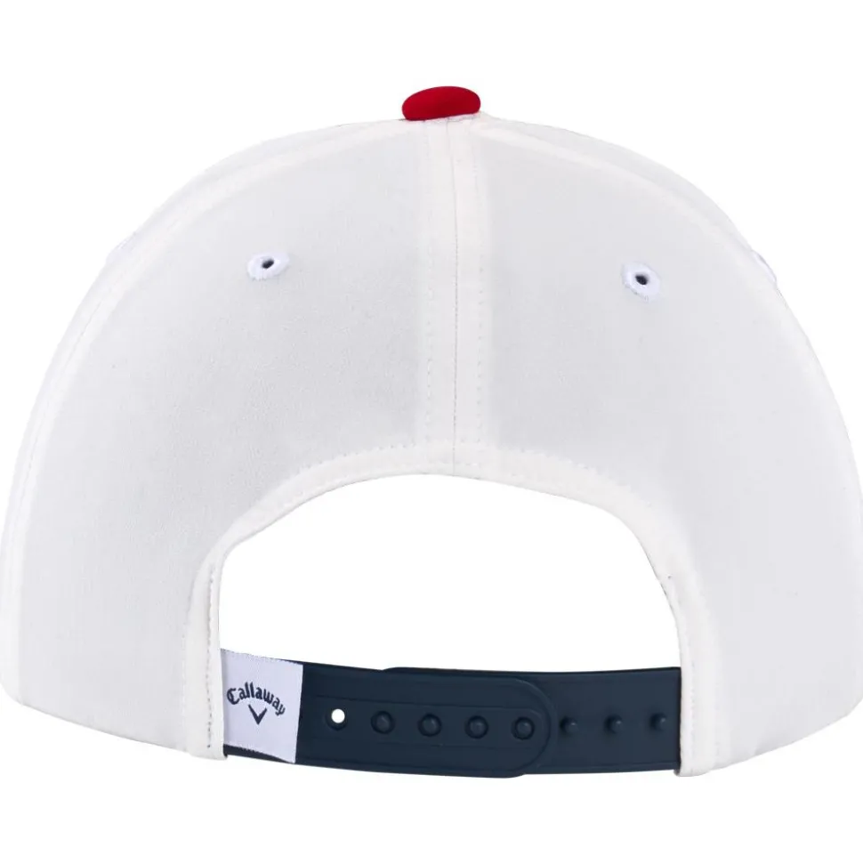 Casquette Callaway Golf Bogey Free White Red Navy