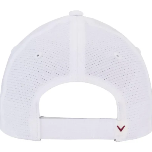 Casquette Callaway Golf Women Stitch Magnet White Red Plum