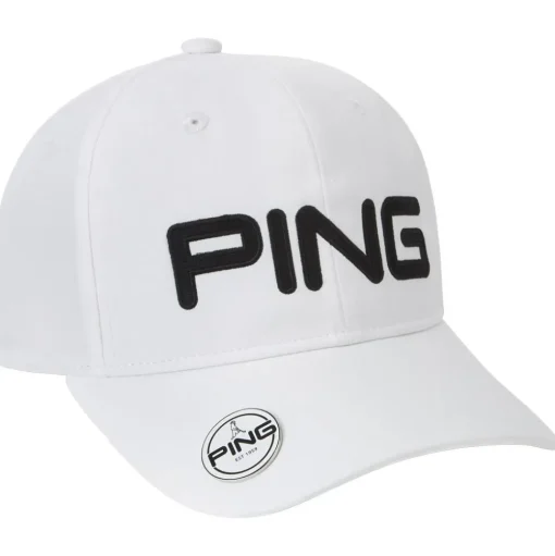 Casquette Ping Ping Ball Marker Cap White