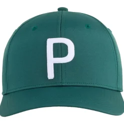 Casquette Puma Golf Heritage P Cap Dark Myrtle White Glow