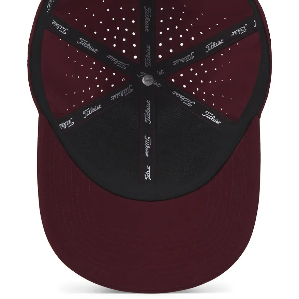Casquette Titleist Charleston Breezer Burgundy Navy White
