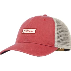 Casquette Titleist Charleston Mesh Island Red Bone
