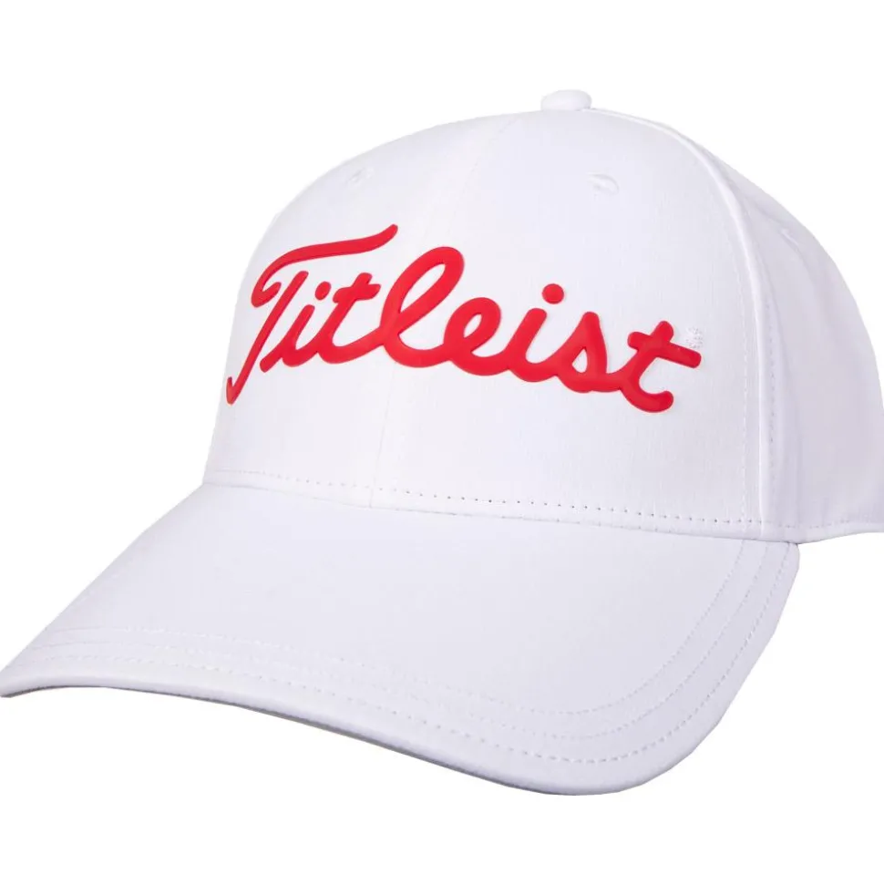 Casquette Titleist Players Performance Ball Marker Belgium White Red