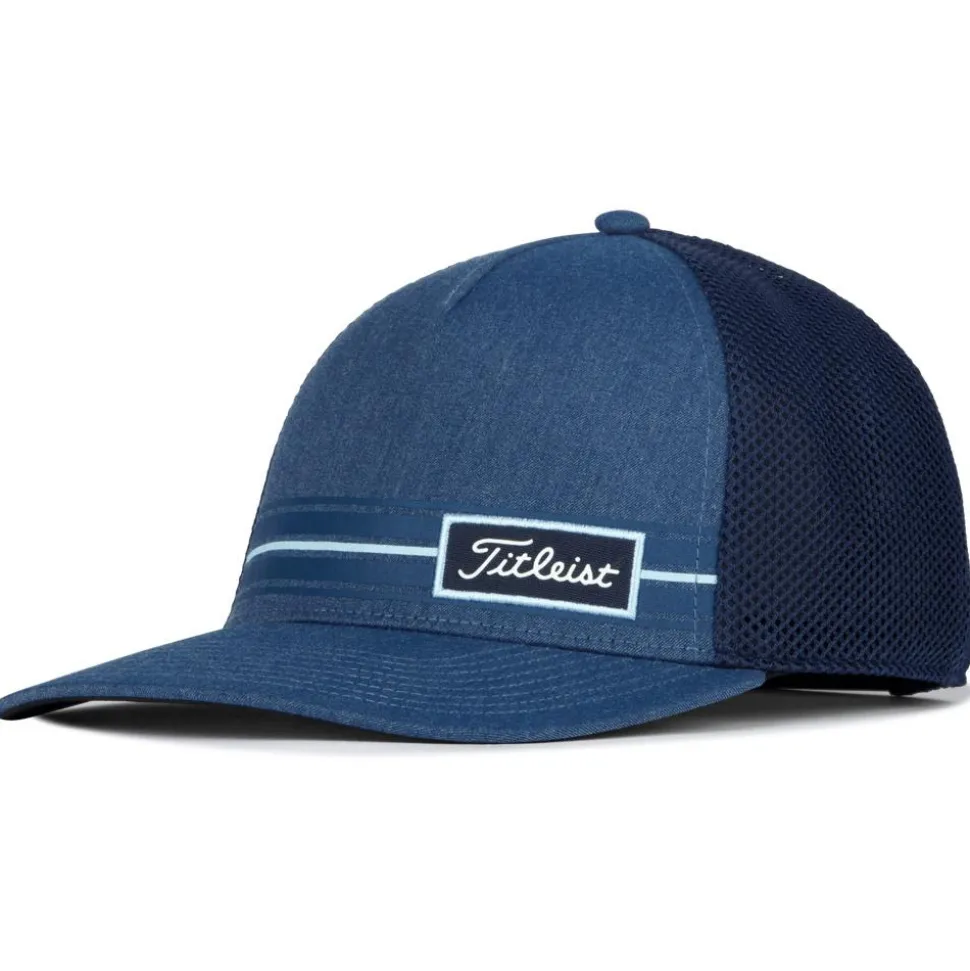Casquette Titleist Surf Stripe Laguna Heather Navy Sky