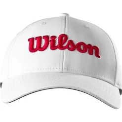 Casquette Wilson Tour Cap White Red