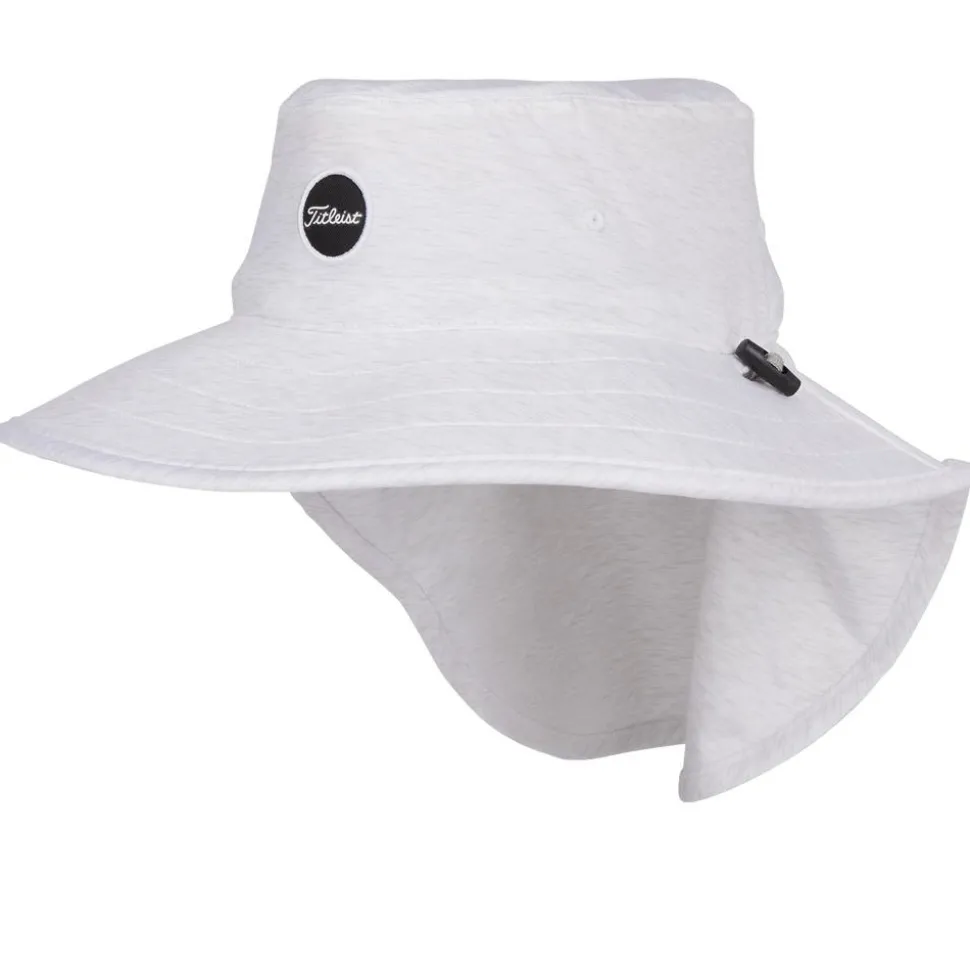 Chapeau Titleist Stacool Aussie Dropback Heathered White Black