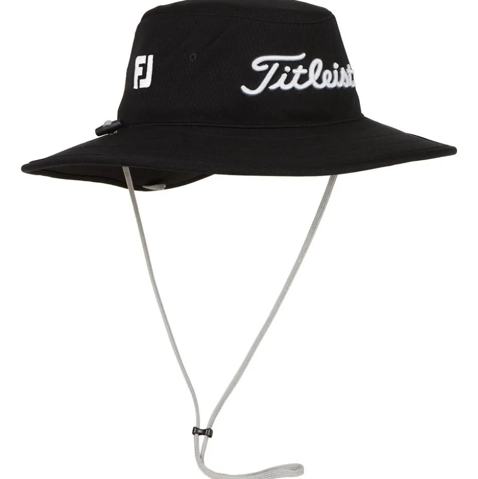 Chapeau Titleist Tour Aussie Black White