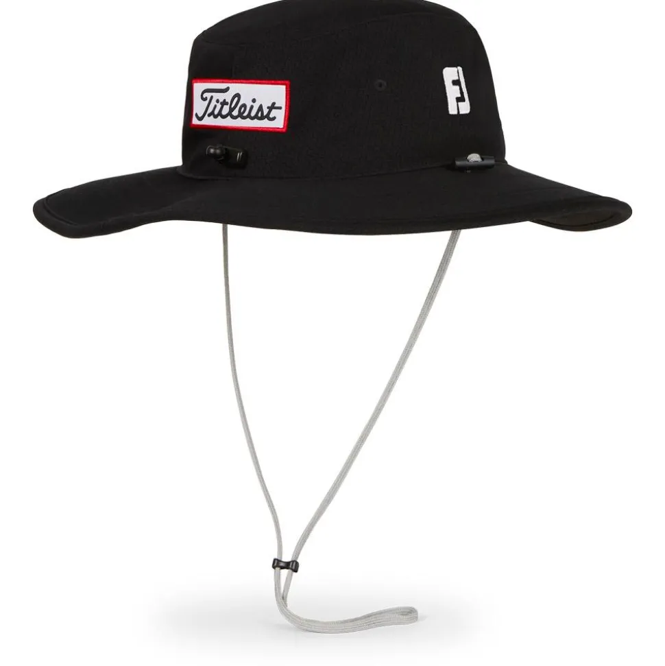 Chapeau Titleist Tour Aussie Black White