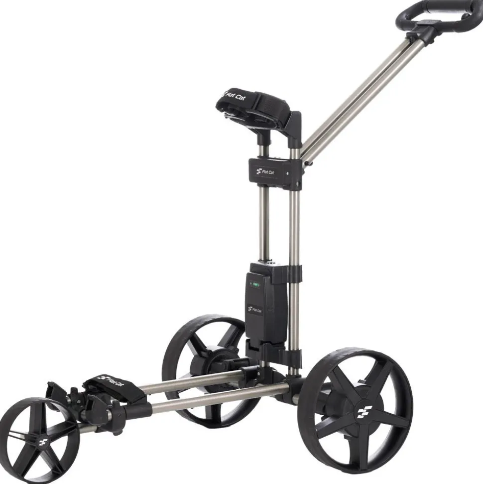 Chariot électrique Flat Cat Touch Hybrid Brushed Silver