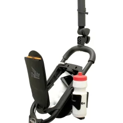 Chariot manuel 3 roues Axglo Tri Lite Noir Roues Rouge