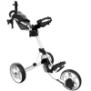 Chariot manuel 3 roues ClicGear Model Manuel 4.0 Blanc