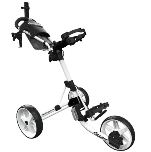 Chariot manuel 3 roues ClicGear Model Manuel 4.0 Blanc