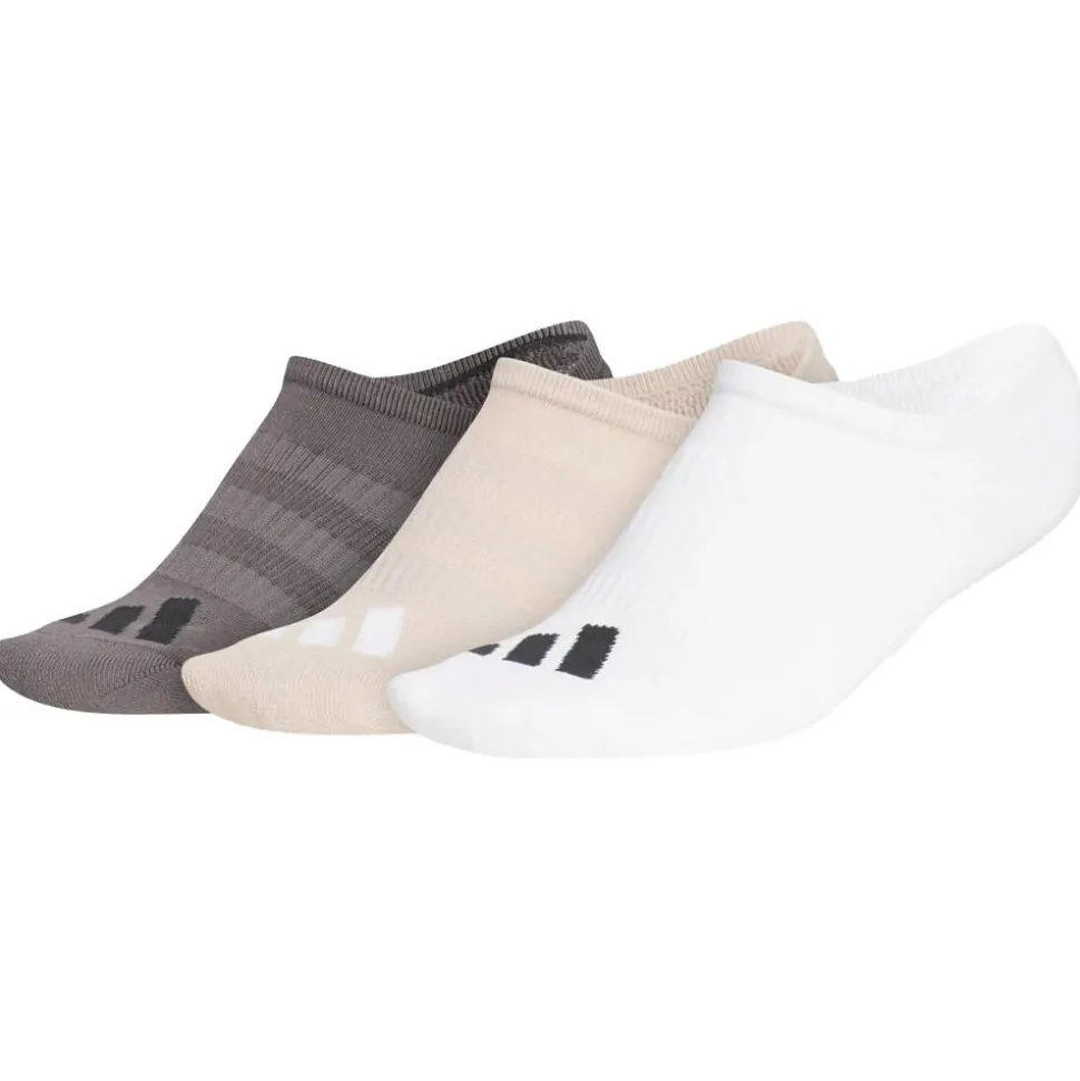 Chaussettes adidas W No Show 3 Pk Multicolor