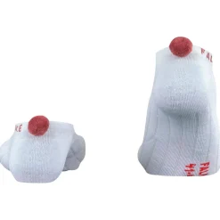 Chaussettes Falke GO2 Pompom White Red