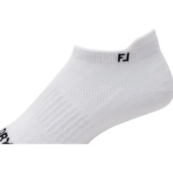Chaussettes Footjoy Women Prodry Lightweight Roll Tab White