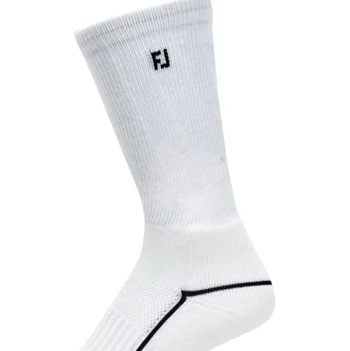 Chaussettes Footjoy Women Prodry Crew White