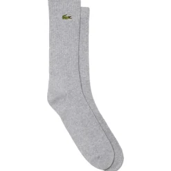 Chaussettes Lacoste Lacoste Socks Silver White Navy