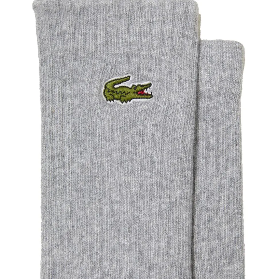 Chaussettes Lacoste Lacoste Socks Silver White Navy