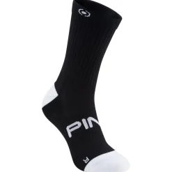 Chaussettes Ping Ping Crew Sock Black White
