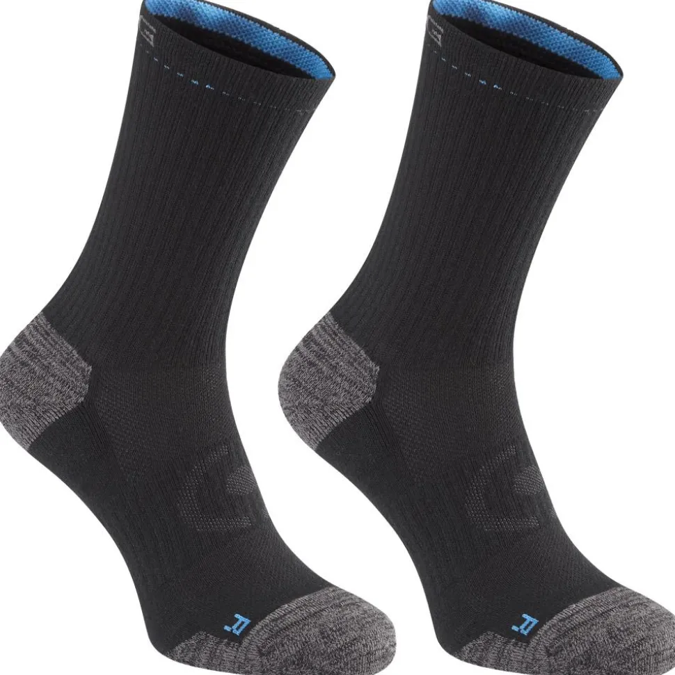 Chaussettes Ping Sensorcool Crew Sock 2 Pack Black