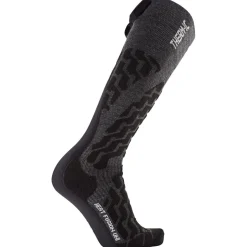Chaussettes Therm-Ic Powersock Set Heat Fusion Uni + S-Pack 700 Black Grey