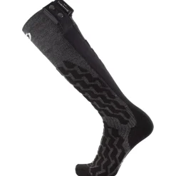 Chaussettes Therm-Ic Powersock Set Heat Fusion Uni + S-Pack 700 Black Grey