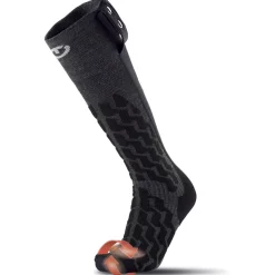 Chaussettes Therm-Ic Powersock Set Heat Fusion Uni + S-Pack 700 Black Grey