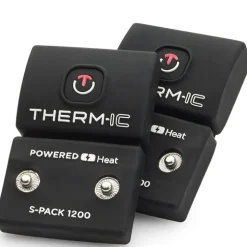 Chaussettes Therm-Ic Powersock Set Heat Fusion Uni + S-Pack 1200 Black Grey