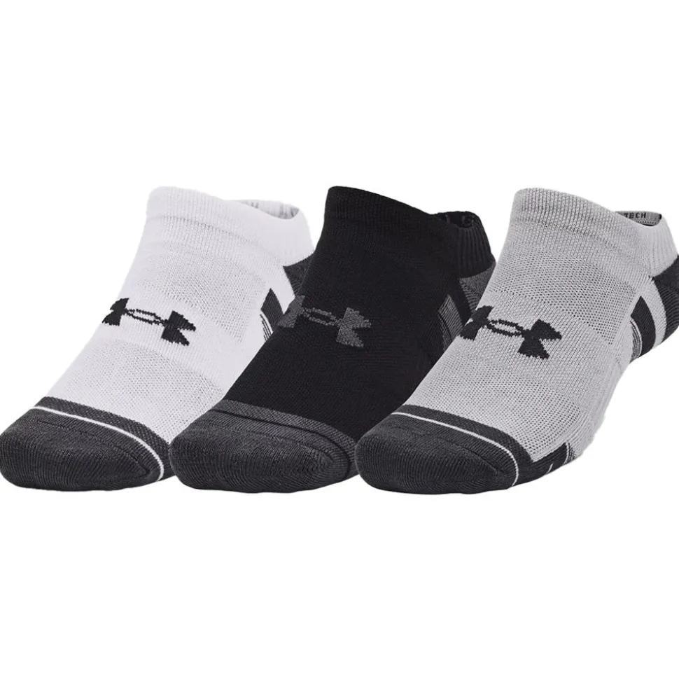Chaussettes Under Armour Performance Tech 3 Pk Ns Mod Gray White Jet Gray