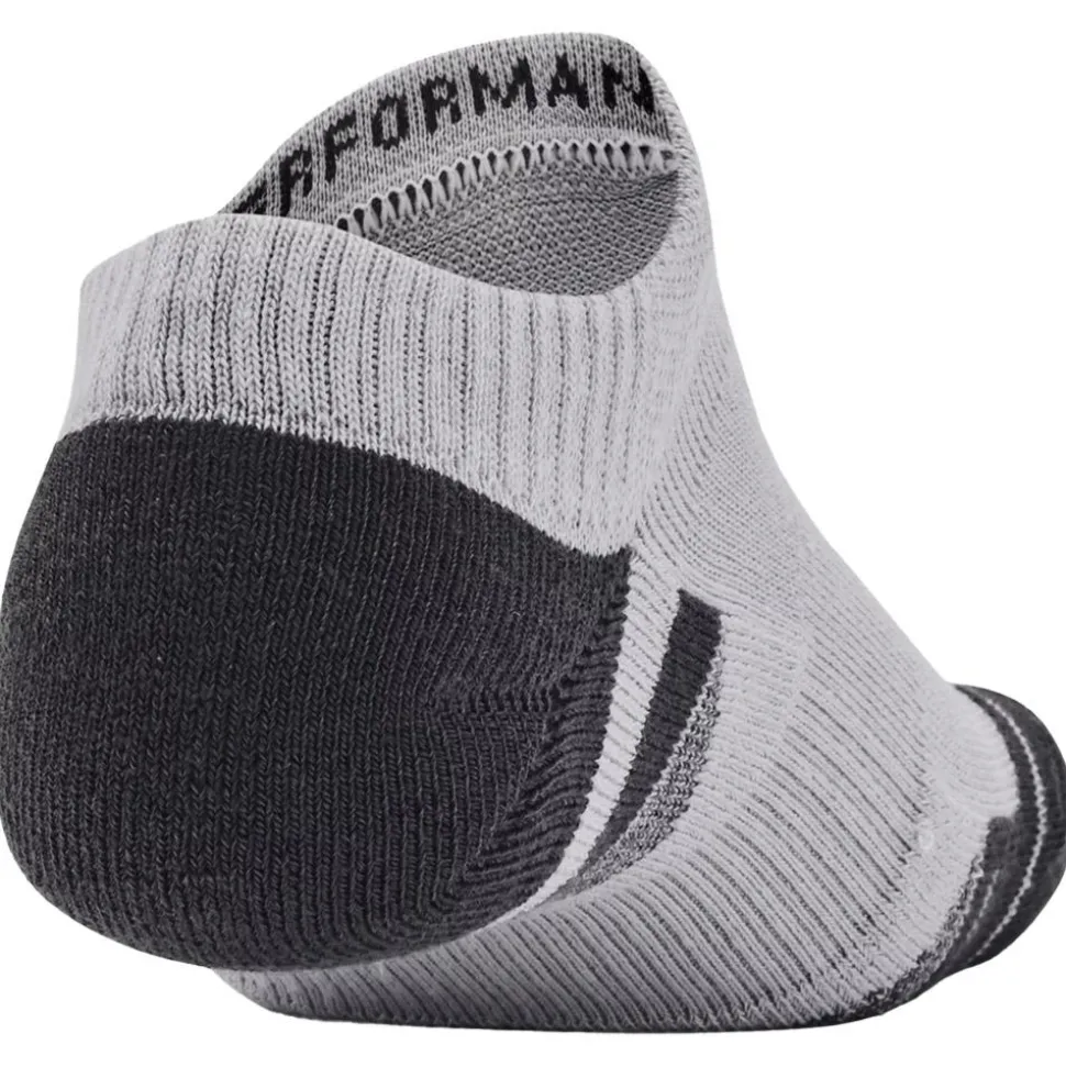 Chaussettes Under Armour Performance Tech 3 Pk Ns Mod Gray White Jet Gray