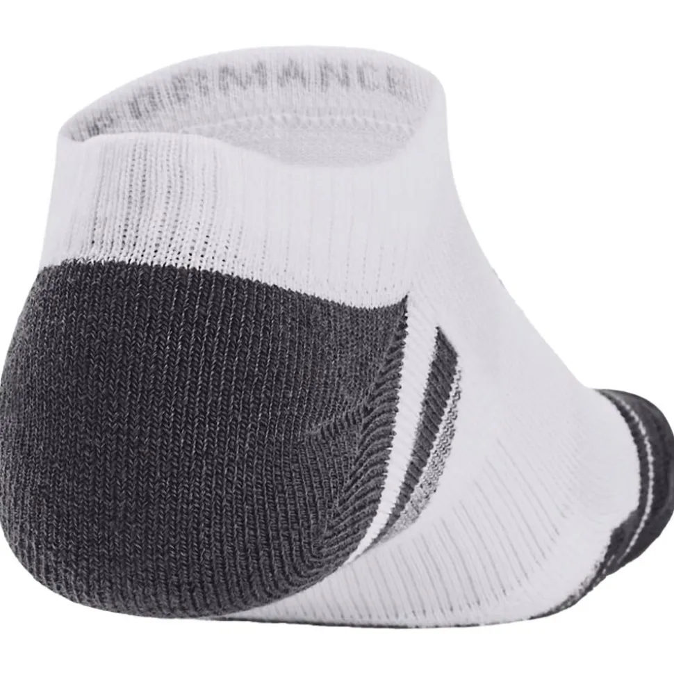 Chaussettes Under Armour Performance Tech 3 Pk Ns White White Jet Gray