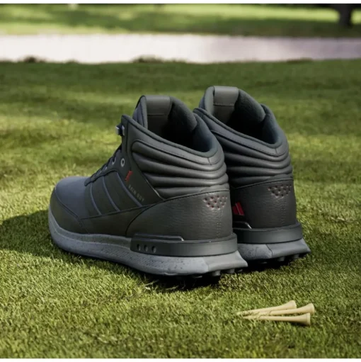 Chaussures avec crampons adidas S2G Rain Rdy Core Black Iron Met Better Scarlet