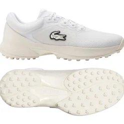 Chaussures avec crampons Lacoste Golf Point White Off White