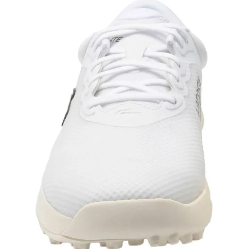 Chaussures avec crampons Lacoste Golf Point White Off White