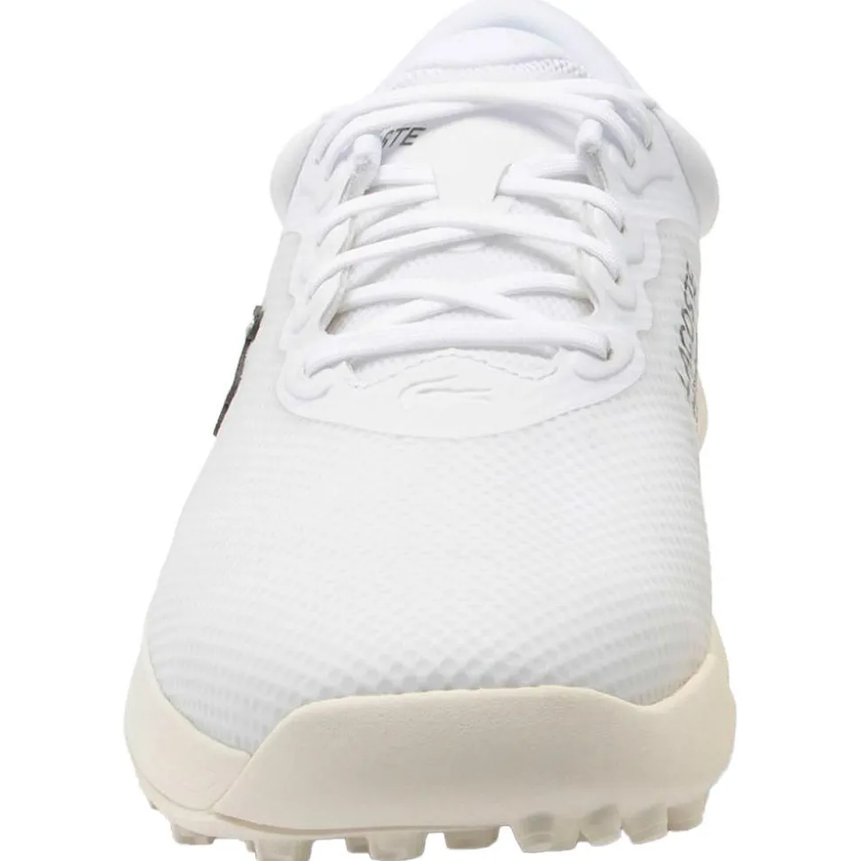 Chaussures avec crampons Lacoste Golf Point White Off White