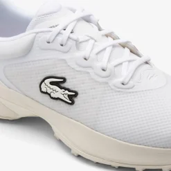 Chaussures avec crampons Lacoste Golf Point White Off White