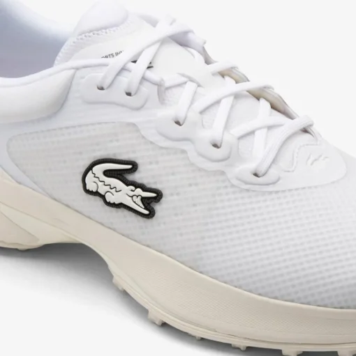 Chaussures avec crampons Lacoste Golf Point White Off White