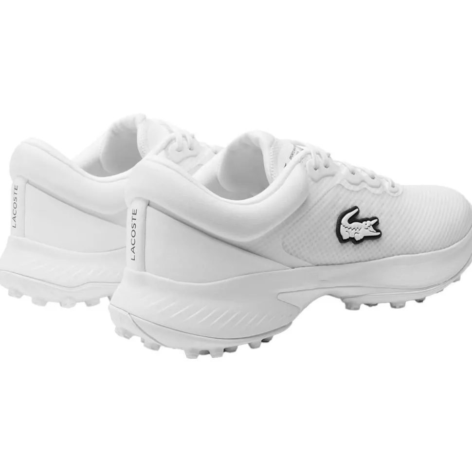 Chaussures avec crampons Lacoste Golf Point White Off White