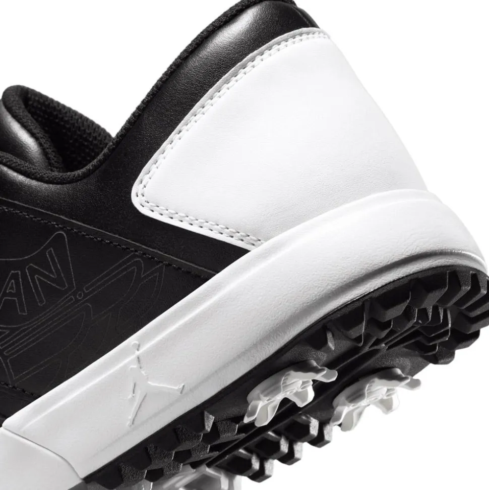 Chaussures avec crampons Nike Jordan Nu Retro 1 G Black White Cool Grey