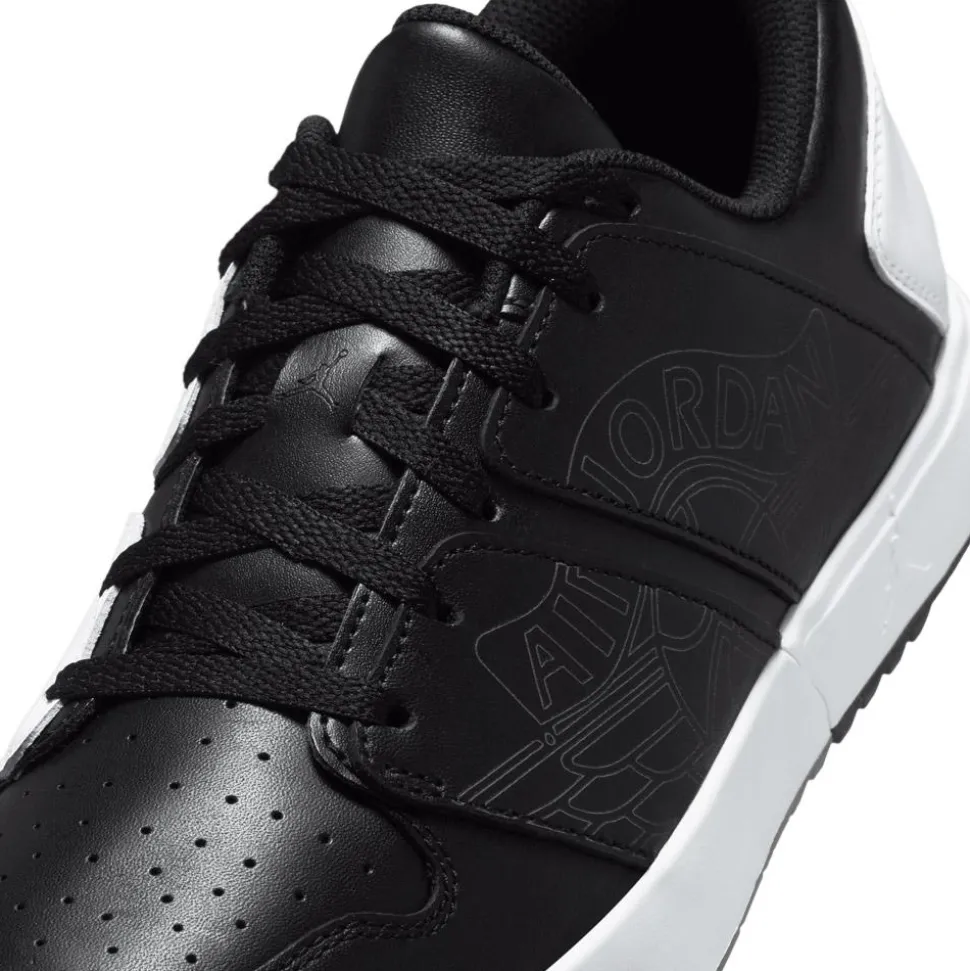 Chaussures avec crampons Nike Jordan Nu Retro 1 G Black White Cool Grey