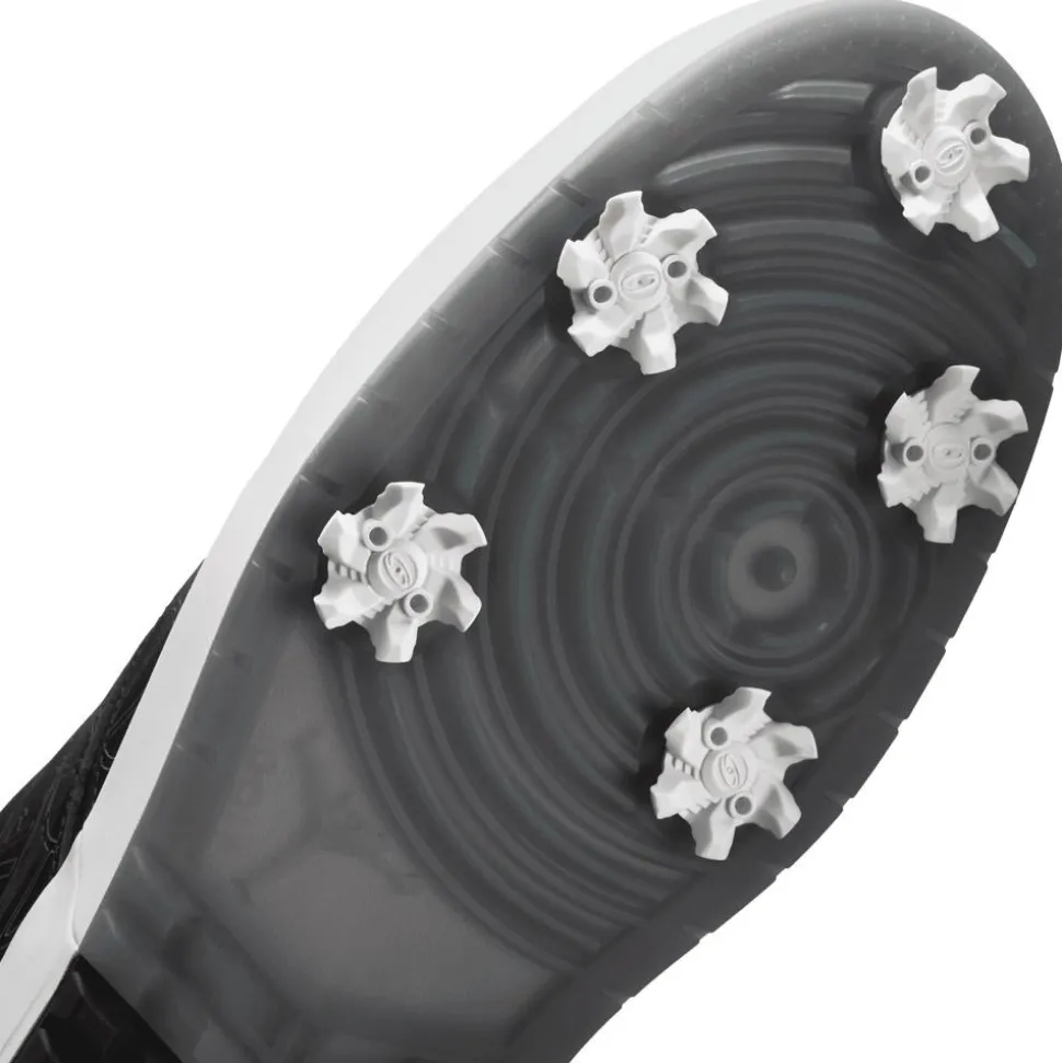 Chaussures avec crampons Nike Jordan Nu Retro 1 G Black White Cool Grey