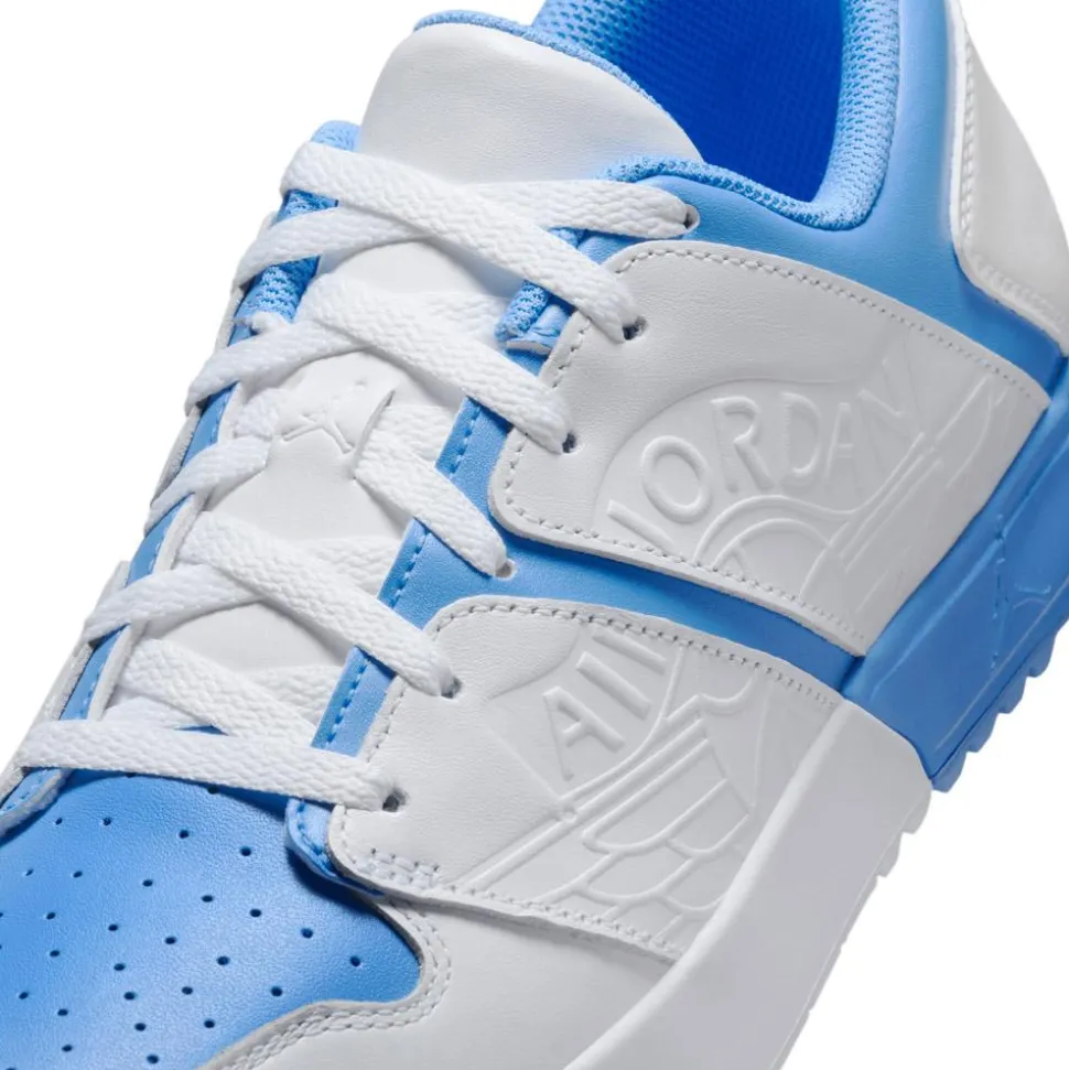 Chaussures avec crampons Nike Jordan Nu Retro 1 G White University Blue