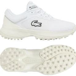Chaussures avec crampons Lacoste Golf Point White Off White