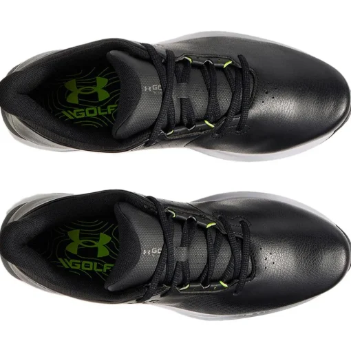 Chaussures avec crampons Under Armour Drive Fade Black Black Metallic Silver